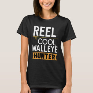 Reel Cool Walley Hunter Walleye Gevist T-shirt