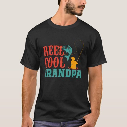 Reel coole opa t-shirt (Voorkant)