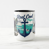 Reel Coole Papa - Scheeps- en diepzeevisserij ontw Mok (Midden)