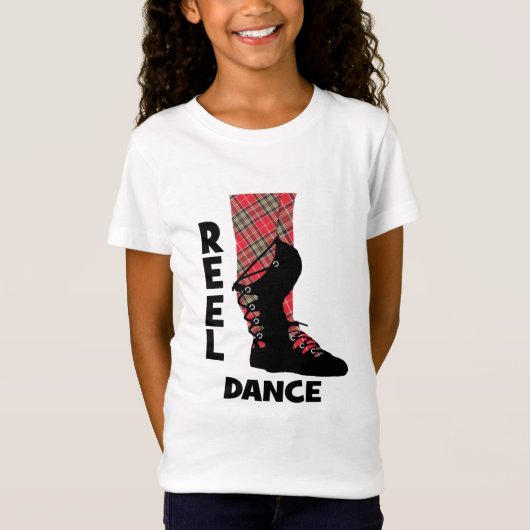 Reel Dance Scottish Country Dance Thance T-shirt (Voorkant)