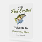 Reel Excité Poisson Baby shower Accueil (Angle)