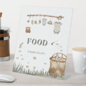 Reel Fun Fishing Baby shower Panneau alimentaire (In SItu)