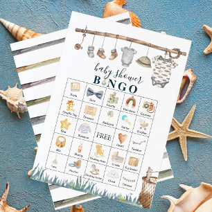 Reel Fun Gevist Baby shower Bingo spel