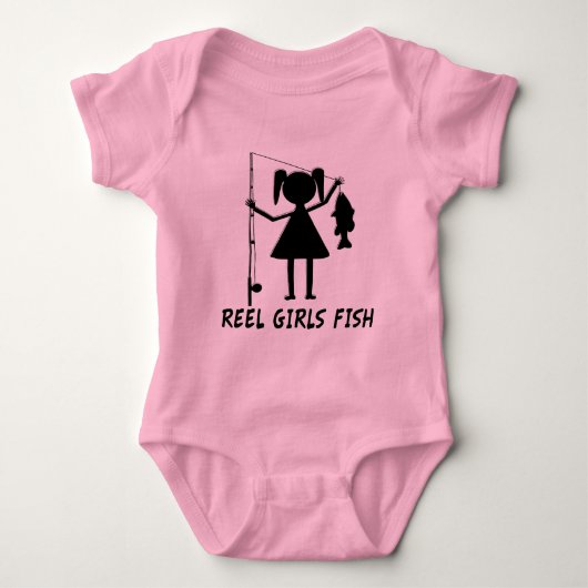 REEL GIRLS FISH ROMPER (Voorkant)