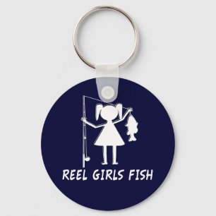 REEL GIRLS VISSEN! SLEUTELHANGER