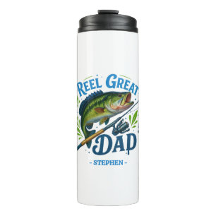 Reel Great Dad - Gevist Rod en Vis Thermosbeker