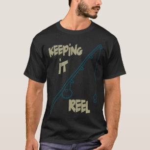 Reel houden - Vissen T-shirt