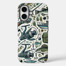 Reel In Adventure: Ultieme Gevist iPhone-hoesje iPhone 16 Hoesje