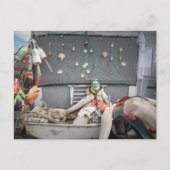 Reel Lazy Fisherman Crew Briefkaart (Voorkant)