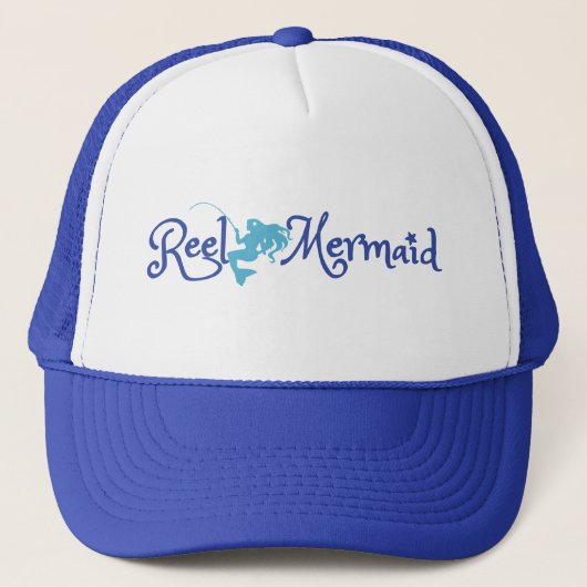 Reel Mermaid Trucker Hat Pet (Voorkant)
