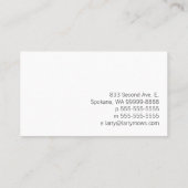 Reel Mower Visitekaartje (Achterkant)