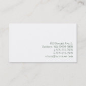 Reel Mower Visitekaartje (Achterkant)