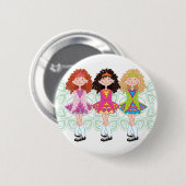 Reel Princesses Ronde Button 5,7 Cm (Voorkant /achterkant)