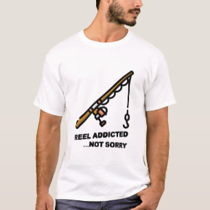 Reel Verslaafd Geen Sorry T-shirt