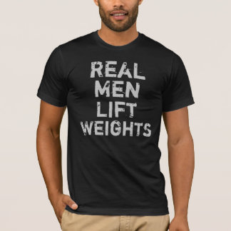 Reële Mannen Liftgewicht T-shirt