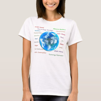 Reële verandering nu t-shirt