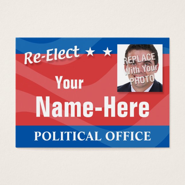 RÉÉLECTION - Campagne politique (Devant)