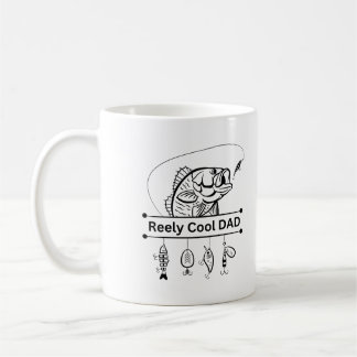 "Reely Cool Dad" Fishing Mug
