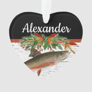 Reely Fly Fishmas Pêche coeur de Noël