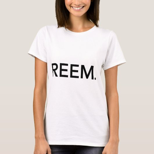 REEM. T-SHIRT (Voorkant)