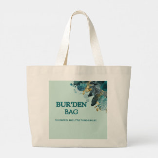 REENCOUVREZ-MOI PLUS TARD, Sac BUR'DEN en toile fl
