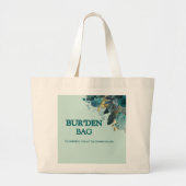 REENCOUVREZ-MOI PLUS TARD, Sac BUR'DEN en toile fl (Devant)