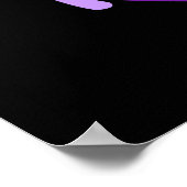 Reese in het Paars Poster (Hoek)