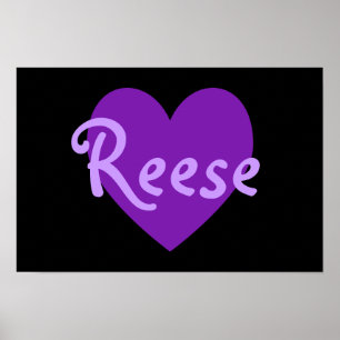 Reese in het Paars Poster
