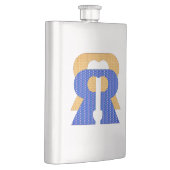 Reese Rideout Blue & Gold Fask Flacon (Rechts)