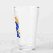 Reese Rideout Blue & Gold Glas (Links)