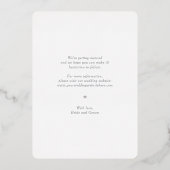 Réessayez VRAIMENT FOIL Enregistrer La Carte Date (Verso)