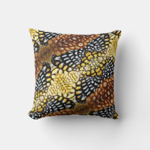 Reeve's Pheasant Feather Pillow (betegeld)