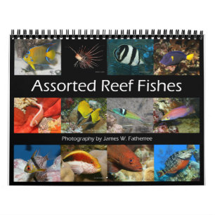 Ref Fishes Wall Calendar 2 van J.W. Fatherree Kalender