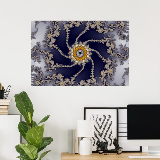 Ref. Fractal - Fractal Poster (Thuiskantoor)