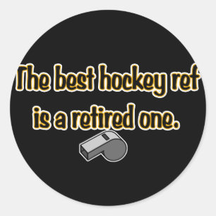 Ref. in ruste ronde sticker
