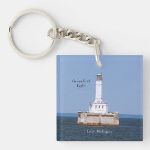Ref. lichte acrylsleutelketen sleutelhanger