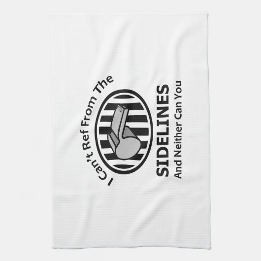 REF VAN SIDELINES THEEDOEK (Verticaal)