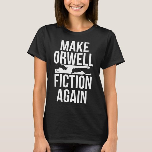 refaire orwell fiction t-shirts hipster (Devant)