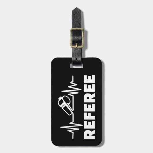 Referee  Frequentie Bagagelabel (Voorkant verticaal)