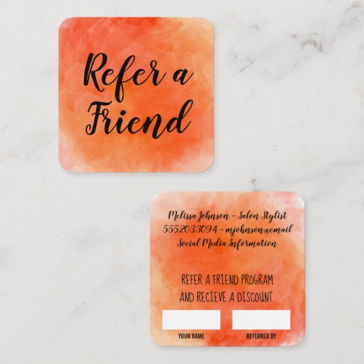 Référence / Aquarelle (Devant / Derrière)