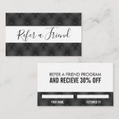 Référence Arrière - plan d'Upholstery noir (Devant / Derrière)