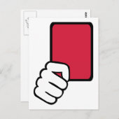 Référence carte rouge (Devant / Derrière)