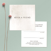 Référence client Marbre blanc simple