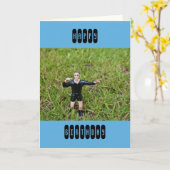 Référence en plastique à une carte de football/foo (Fleur jaune)