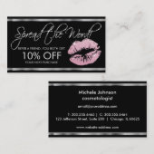 Référence - Parties scintillant rose bâton - Argen (Devant / Derrière)