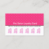 Référence pourpre rose de fidélité de client de (Dos)