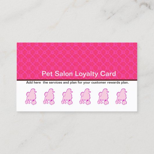 Référence pourpre rose de fidélité de client de (Dos)