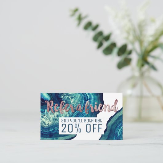 Référence rose d'or d'agate de pierre turquoise (Debout devant)