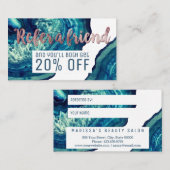 Référence rose d'or d'agate de pierre turquoise (Devant / Derrière)