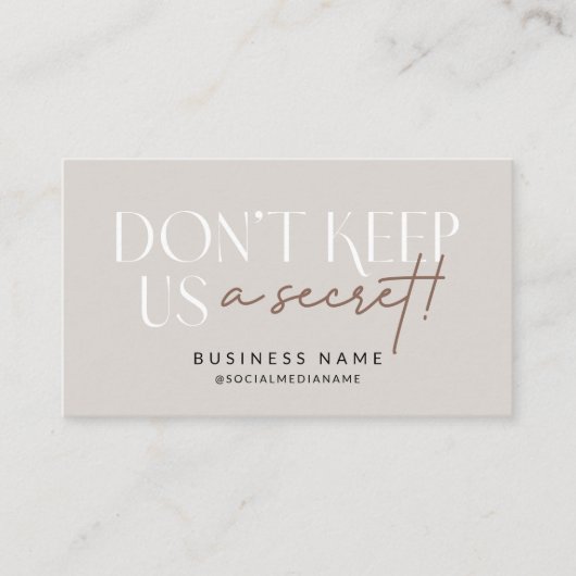 Référencement Boho Moderne Référer Une Carte Coupon De Réduction (Devant)